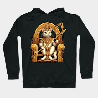 Egyptian cat king Hoodie